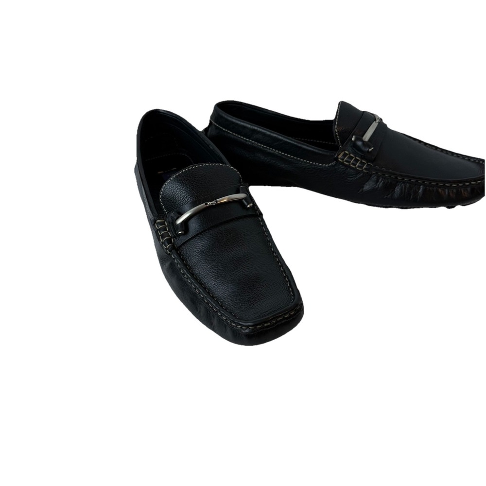 Giorgio Brutini Le Glove Black Leather Horsebit Loafers Shoes Men's Sz 11M EUC